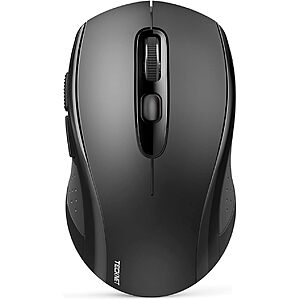 Tecknet 4000 DPI 2-in-1 Ergonomic Silent Mouse w/ USB Receiver (BT5.0/3.0+2.4Ghz, Black) $7.19 + Free Shipping w/ Prime or on $35+