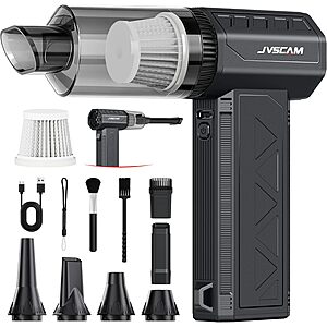 3-in-1 JVSCAM F30MAX Cordless Rechargeable Air Duster & Vacuum $23.99 + Free Shipping