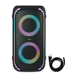 onn Large Party Speaker Gen 2 with LED Lighting - Now $109.00