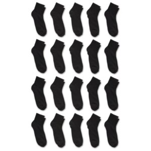 20-Pairs Hanes Men's Super Value Pack Socks (Various Styles) from $9.25 + Free Shipping w/ Walmart+ or on $35+