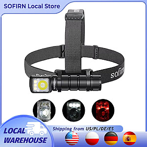 SOFIRN HS42 Headlamp 2100lm 18650 EDC USB C Rechargeable Flashlight SST40 LED Torch $22.54 + Free S/H