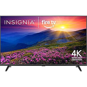 Insignia 50" F50 4K UHD 60Hz Smart Fire TV $159.99 + Free Shipping