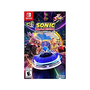 Sonic Racing: CrossWorlds Amazon Exclusive Edition $17.99 + Free Shipping w/ Prime or $6 Fee per Order