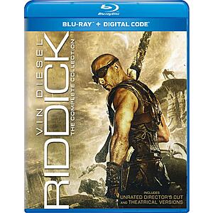 Riddick: The Complete Collection (Blu-ray) $10.99 + Free Shipping w/ Prime or on $35+