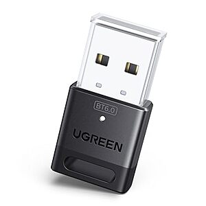 UGREEN Bluetooth 6.0 USB Adapter Dongle for PC $8.99 + Free Shipping w/ Prime or on $35+