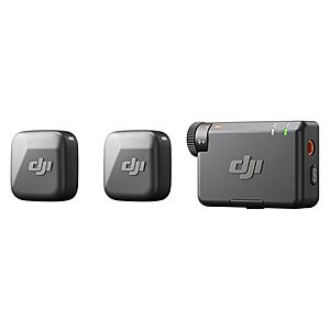 DJI Mic Mini Wireless Microphone (2 TX + 1 RX) $58.99 + Free Shipping