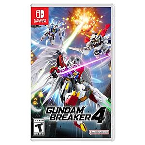 Gundam Breaker 4 (Switch) $25.90 + Free Shipping w/ Prime or on $35+