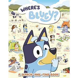 Bluey Where's Bluey? Search-and-Find Book $5.98 + Free Shipping w/ Prime or on $35+