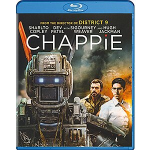 Chappie (Blu-ray) $5.00 + Free Shipping w/ Prime or on $35+