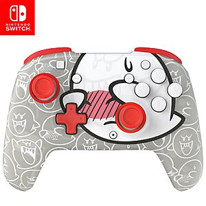 PDP Rematch Glow Wireless Gaming Controller for Nintendo Switch (Boo-Hoo) $29.99 + Free Shipping w/ Prime or on $35+