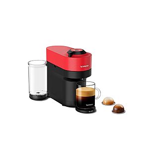 Nespresso Vertuo Pop+ Espresso & Coffee Maker by Breville (Spicy Red) $64.05 + Free Shipping