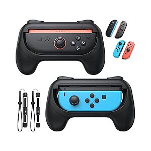 2-Pack Fastsnail Nintendo Switch 2 & Switch Joy-Con Controller Grips $8.99 + Free Shipping w/ Prime or $6 Fee per Order