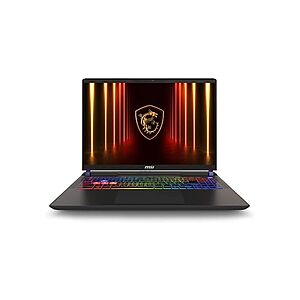 $1349.99 | MSI Vector 16 HX AI 16" 144Hz FHD+ Gaming Laptop: Intel Core Ultra 7-255HX, NVIDIA Geforce RTX 5070Ti, 16GB DDR5, 512GB NVMe SSD at Woot!