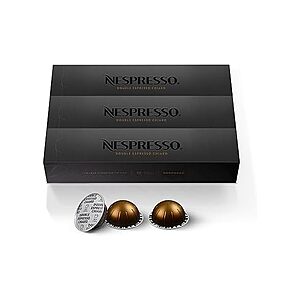 $55.99 | Nespresso VertuoLine Double Espresso Chiaro 60-Count at Woot!