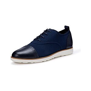 $14.99 | Amazon Essentials Men's Oxford Dress Sneakers at Woot!
