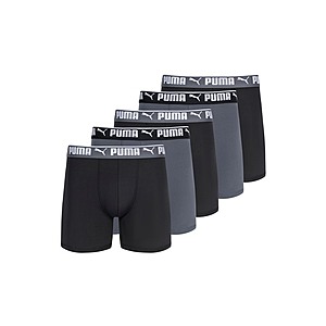 $16.99 | 5-Pack PUMA Men's Performance Boxer Briefs at Woot!