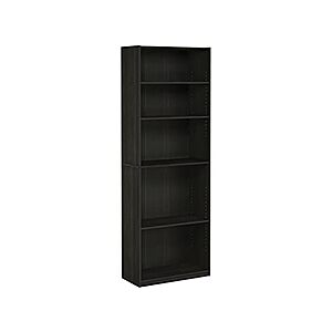 $33.99 | Furinno 5-Tier Bookshelf Espresso at Woot!