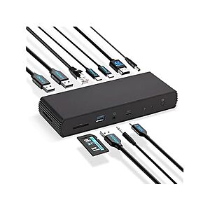 $39.99 | Amazon Basics Thunderbolt 4 Pro Docking Station at Woot!