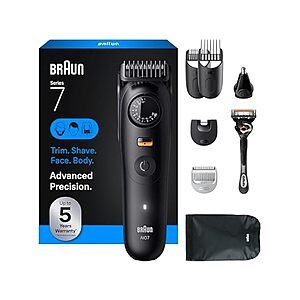 $55.99 | Braun Series 7 Beard & Body Grooming Kit 7530 at Woot!