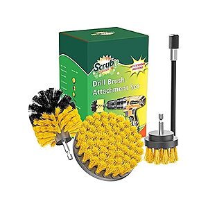 $14.99 | SCRUBIT Drill Brush Attachment Set at Woot!