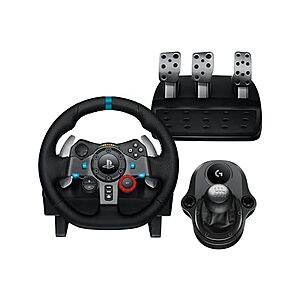 $159.99 | Logitech G29 Driving Force Racing Wheel and Pedals (Refurbished) at Woot!