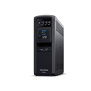$179.99 | CyberPower 1500VA/1000W PFC Sinewave UPS System (Certified Refurbished) at Woot!