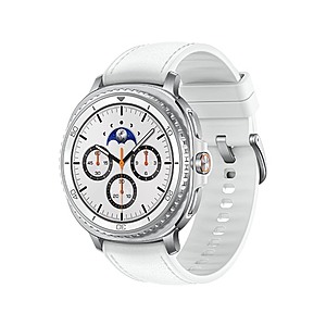 $199.99 | 46-mm Samsung Galaxy Watch 8 Classic Bluetooth Smartwatch (International Version, White) at Woot!