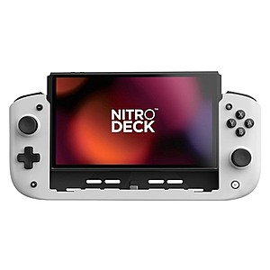 $27.99 | CRKD Nitro Deck - Handheld Deck with Zero Stick Drift for Nintendo Switch at Woot!