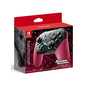 $55.99 | Nintendo Switch Pro Controller - Xenoblade Chronicles 2 Edition at Woot!