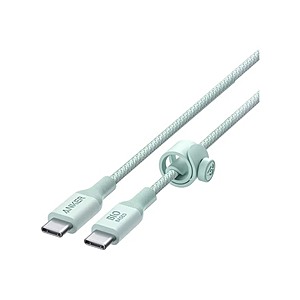 $9.99 | Anker 10FT 140W Bio-Nylon USB-C to USB-C Cable (Green) at Woot!