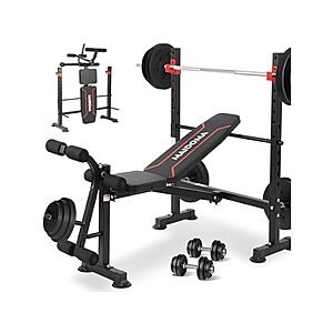 $108.99 | 1500LB 8 IN 1 Weight Bench at Woot!