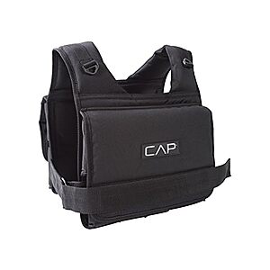 $24.99 | CAP Barbell 20lbs Adjustable Weighted Vest at Woot!
