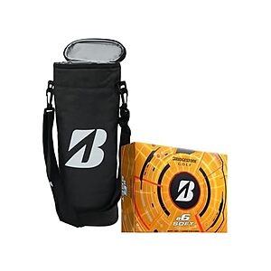 $22.99 | 12-Ct Bridgestone e6 Soft Golf Balls & Golf Cooler Bag at Woot!