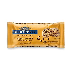 $3.19 | 12-Oz Ghirardelli Baking Chips Semi Sweet & More at Woot!