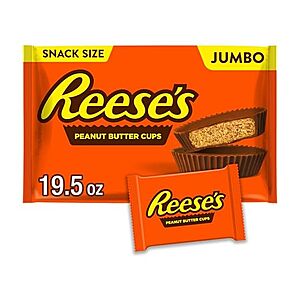 $3.99 | 19.5-Oz Reese's Milk Chocolate Snack Size PB Cups & More at Woot!