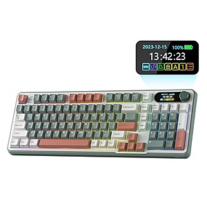 Woot! App: $53.99 | RK S98 Mechanical Keyboard w/Smart Display at Woot!
