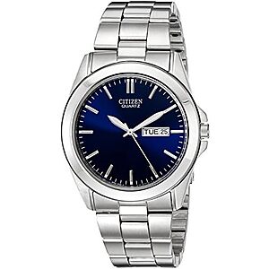 Citizen Men's Classic Quartz Watch, Stainless Steel, Silver-Tone (Model: BF0580-57L)