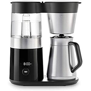 OXO Brew 9-Cup Coffee Maker – Stainless Steel, Programmable Coffee Machine with Single Serve or Full Carafe Options, SCA Certified Home Brewer