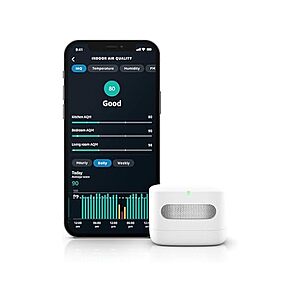 $27.99 | Amazon Refurbished Amazon Smart Air Quality Monitor (Amazon Refurbished) at Woot!