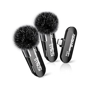 $9.99 | SYNCO Wireless Microphone for USB-C Phones at Woot!