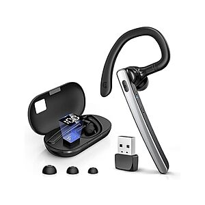 $6.99 | TERUNSOUl Bluetooth Wireless Headset V5.3 at Woot!