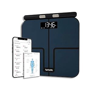 $37.99 | Taylor Smart Body Composition Scale Black at Woot!