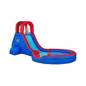 $129.99 | Sunny & Fun Inflatable Single Ring Water Slide Park - Your Choice at Woot!