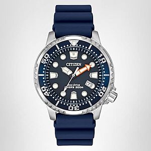 $199* | 44mm Citizen Eco-Drive Promaster Diver Men's Stainless Steel Watch at Amazon