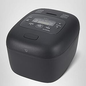Zojirushi NL-EAC10BA Micom Rice Cooker & Warmer 5.5 Cups, Black