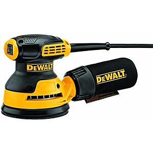 DEWALT Orbital Sander, 5 Inch Palm Sander Tool, 12,000 OPM (DWE6421)