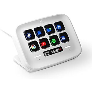 $69.99 | Elgato Stream Deck Neo (White) at Amazon