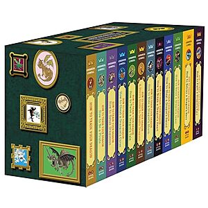 [Prime] $47.17* | How to Train Your Dragon: The Complete Series Gift Set (Paperback Books) at Amazon