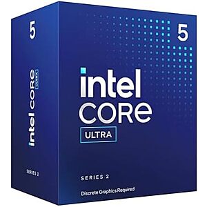 [Prime] $118.99 | Intel&reg; Core&trade; Ultra 5 Desktop Processor 225F 10 cores (6 P-cores + 4 E-cores) up to 4.9 GHz at Amazon