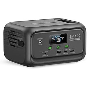 [Prime] $107* | BLUETTI Elite 10 Mini 128Wh LiFePO4 Power Station w/ 200W AC at Amazon